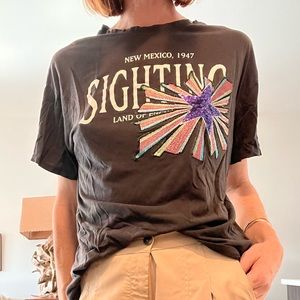 Sequined Vintage style t